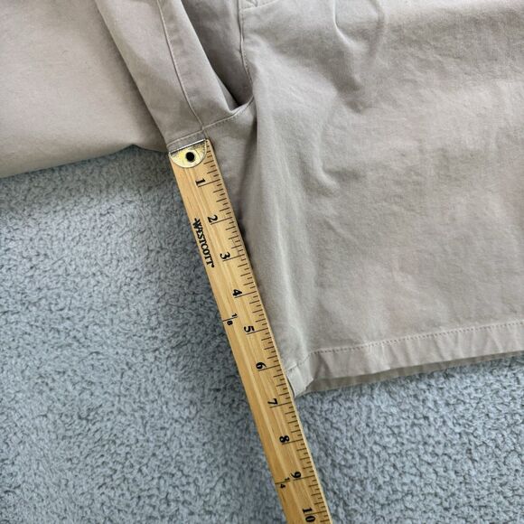 Bonobos Chino Shorts Mens 40 Beige 7" Inseam Flat Front Classic Lightweight - Picture 3 of 7